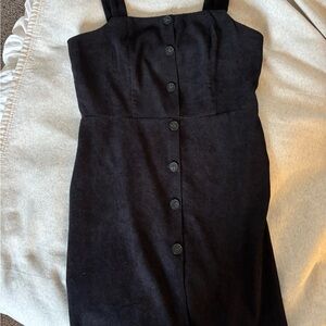 Black Sheath Dress with Square Neck Sleeveless Design for Cocktail